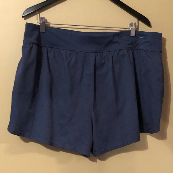 Navy Blue Nike Loose Shorts - Picture 2 of 3
